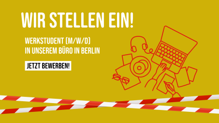 Stellenanzeige Werkstudent für den Verlag