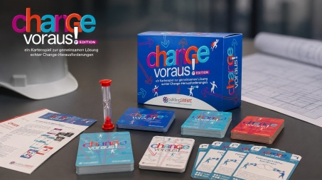 das Kartenspiel "Change voraus!" ist im bSD Verlag erschienen.