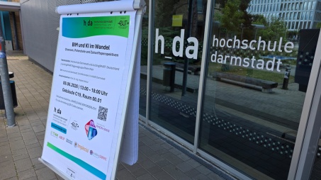 Am 9. Juni 2026 traf sich unsere buildingSMART-Regionalgruppe an der Hochschule Darmstadt.